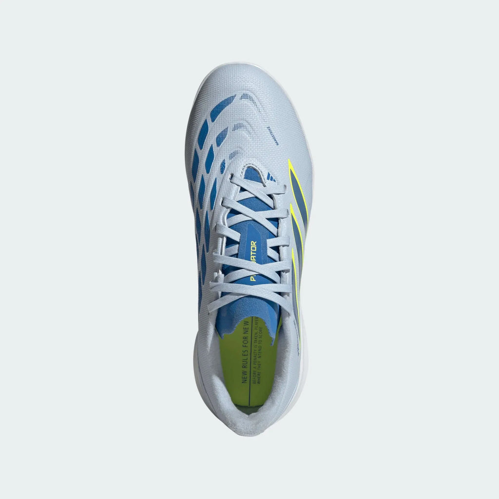 2026 New Arrival adidas Predator League TF Turf Youth Soccer Cleats - Sky/Blue/Yellow wholesalehk.shop