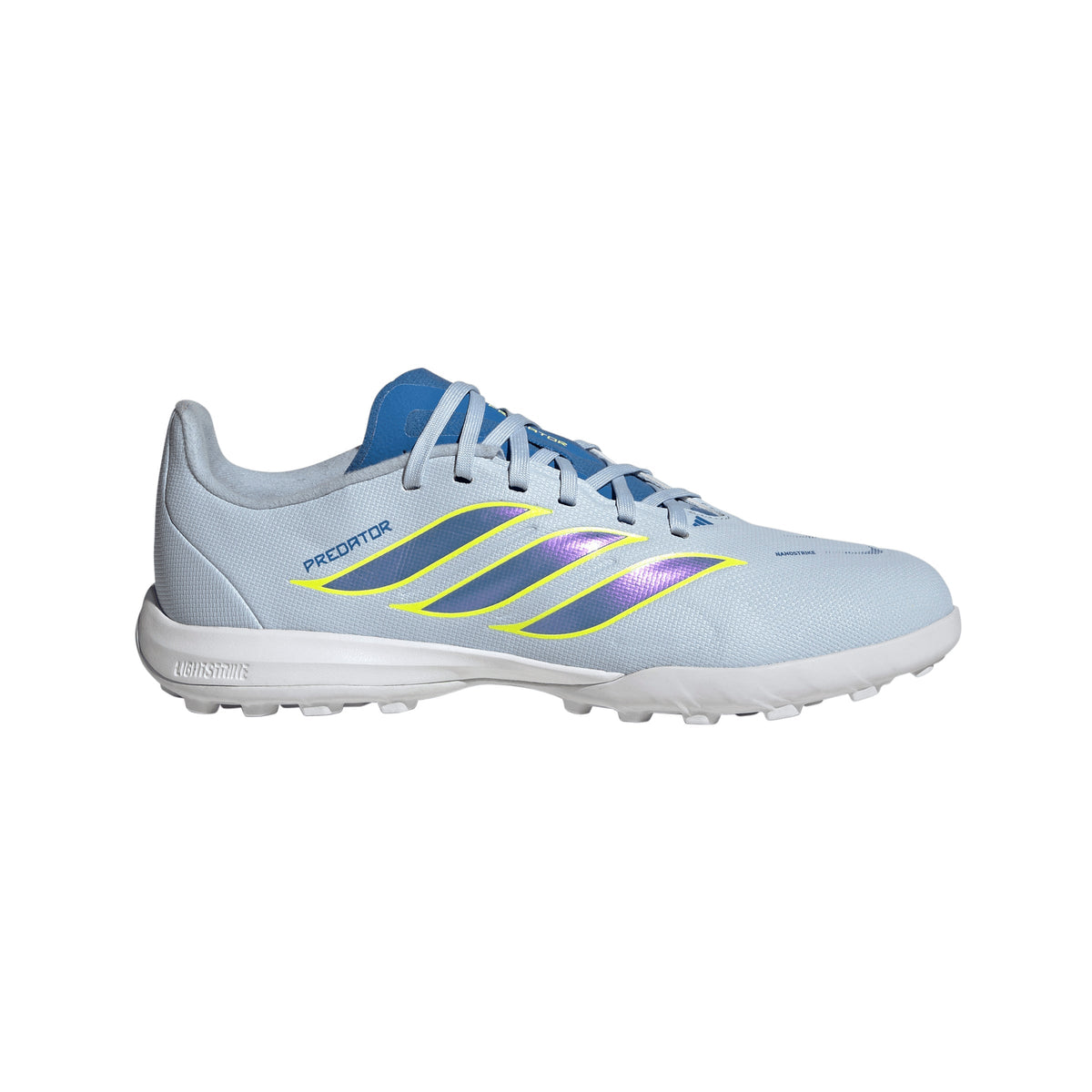 2026 New Arrival adidas Predator League TF Turf Youth Soccer Cleats - Sky/Blue/Yellow wholesalehk.shop