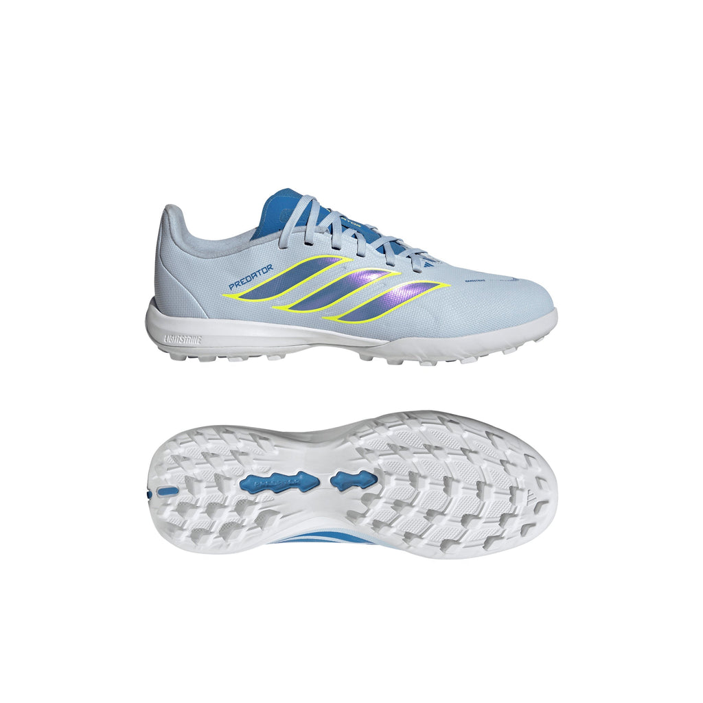 2026 New Arrival adidas Predator League TF Turf Youth Soccer Cleats - Sky/Blue/Yellow wholesalehk.shop