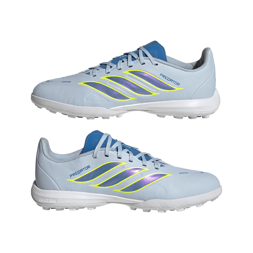 2026 New Arrival adidas Predator League TF Turf Youth Soccer Cleats - Sky/Blue/Yellow wholesalehk.shop