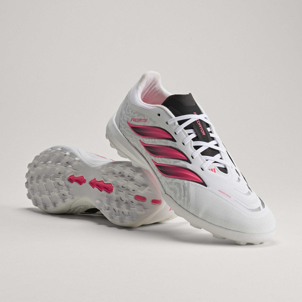 2026 New Arrival adidas Predator League Turf Men's Soccer Cleats - White/Black wholesalehk.shop