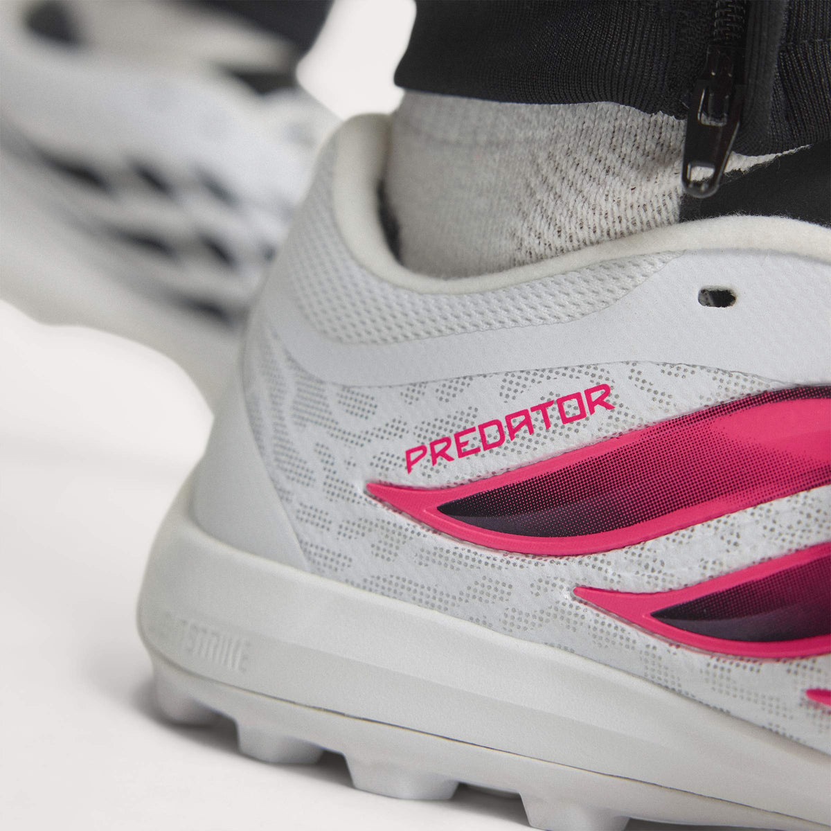 2026 New Arrival adidas Predator League Turf Men's Soccer Cleats - White/Black wholesalehk.shop