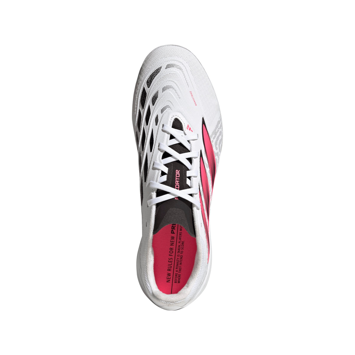 2026 New Arrival adidas Predator League Turf Men's Soccer Cleats - White/Black wholesalehk.shop