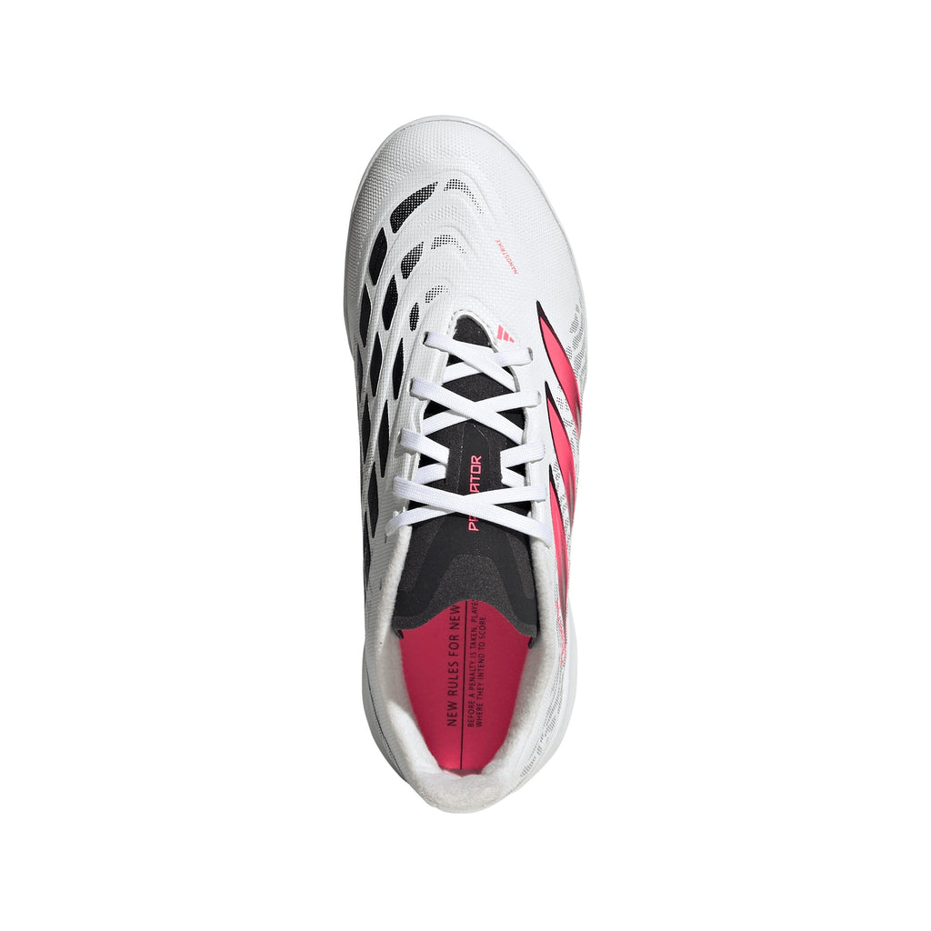 2026 New Arrival adidas Predator League Turf Youth Soccer Cleats - White/Solar Turbo/Black wholesalehk.shop