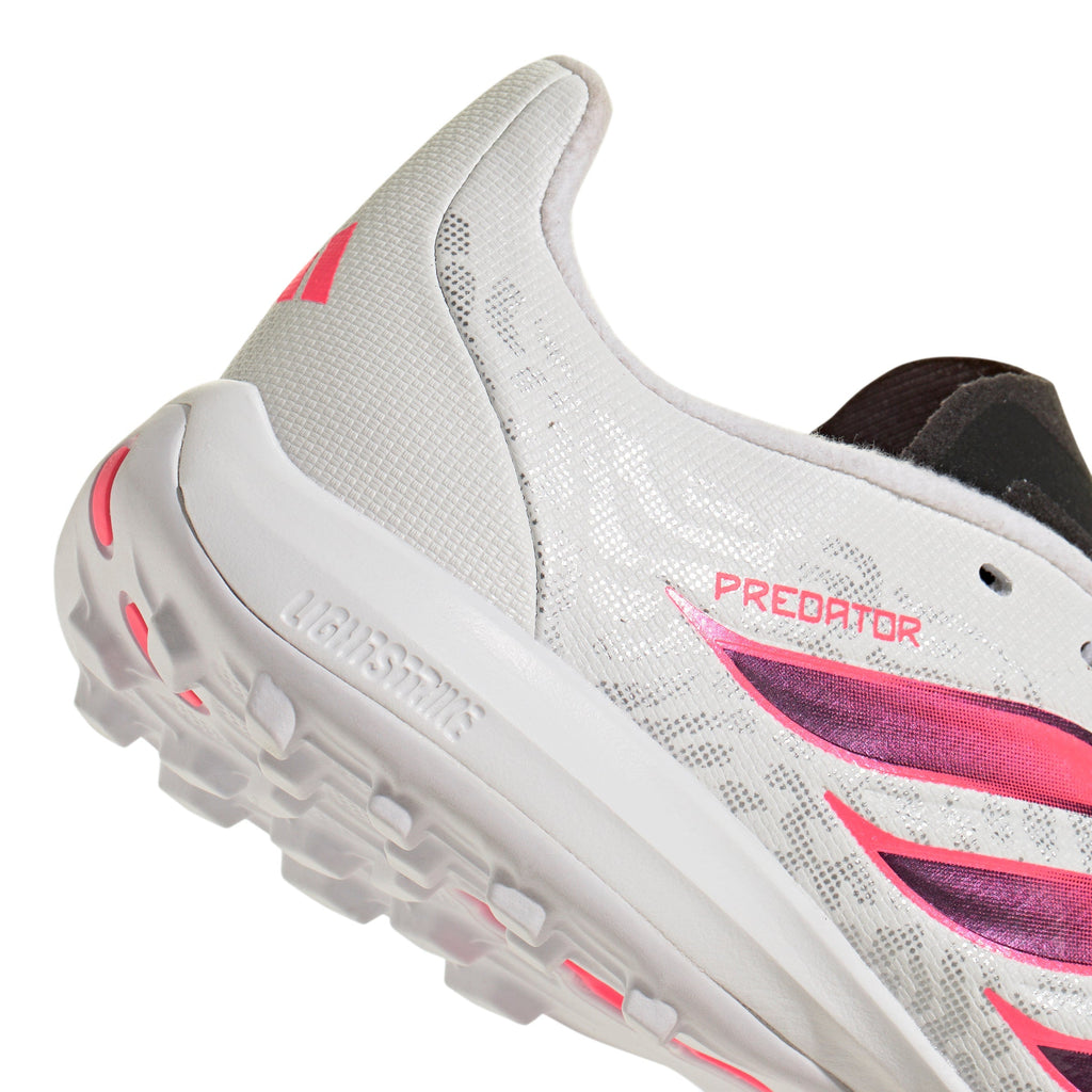 2026 New Arrival adidas Predator League Turf Youth Soccer Cleats - White/Solar Turbo/Black wholesalehk.shop