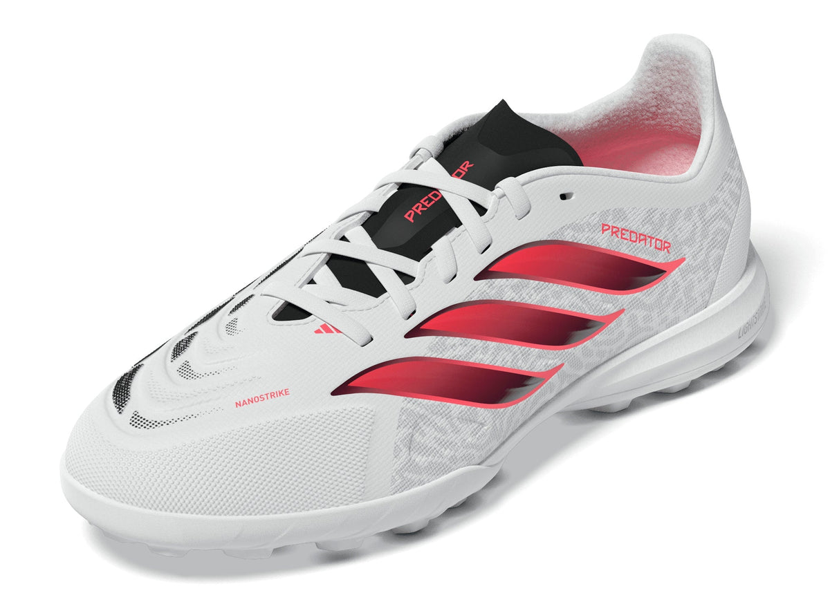 2026 New Arrival adidas Predator League Turf Youth Soccer Cleats - White/Solar Turbo/Black wholesalehk.shop