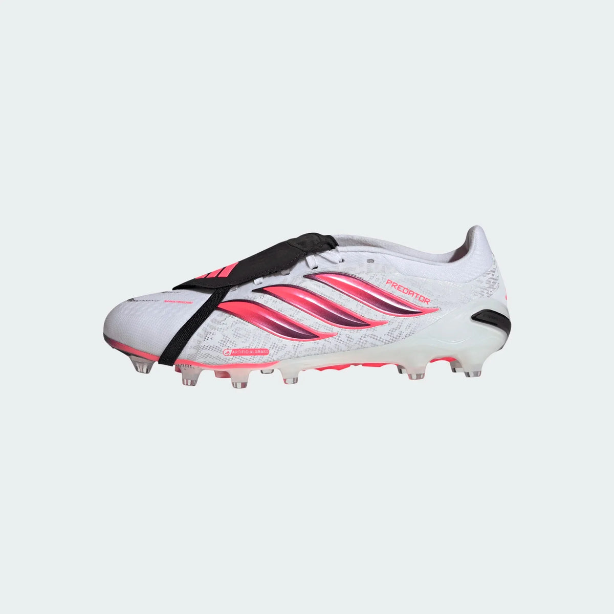 2026 New Arrival adidas Predator Pro Fold-Over Tongue Artificial Ground Men's Soccer Cleats - White/Solar Turbo/Black wholesalehk.shop