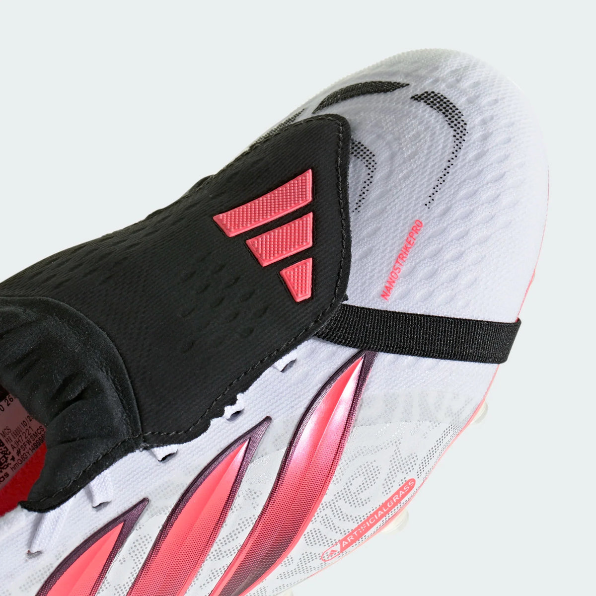 2026 New Arrival adidas Predator Pro Fold-Over Tongue Artificial Ground Men's Soccer Cleats - White/Solar Turbo/Black wholesalehk.shop