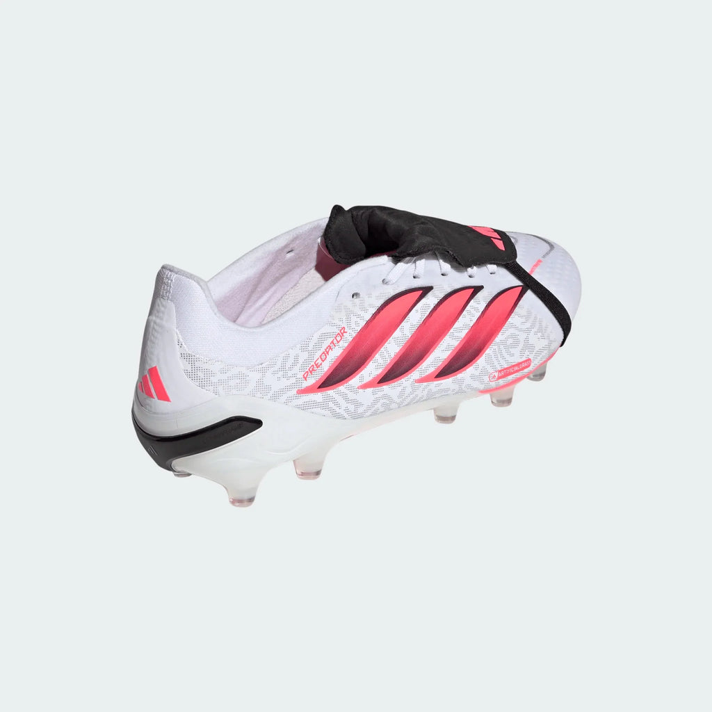 2026 New Arrival adidas Predator Pro Fold-Over Tongue Artificial Ground Men's Soccer Cleats - White/Solar Turbo/Black wholesalehk.shop