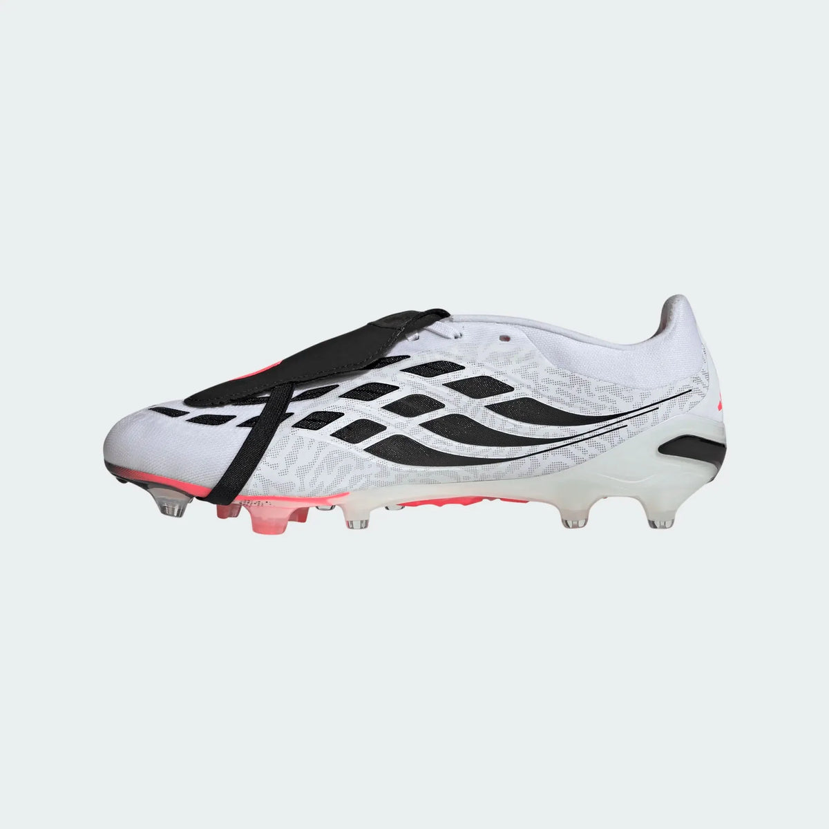 2026 New Arrival adidas Predator Pro Fold-Over Tongue Artificial Ground Men's Soccer Cleats - White/Solar Turbo/Black wholesalehk.shop