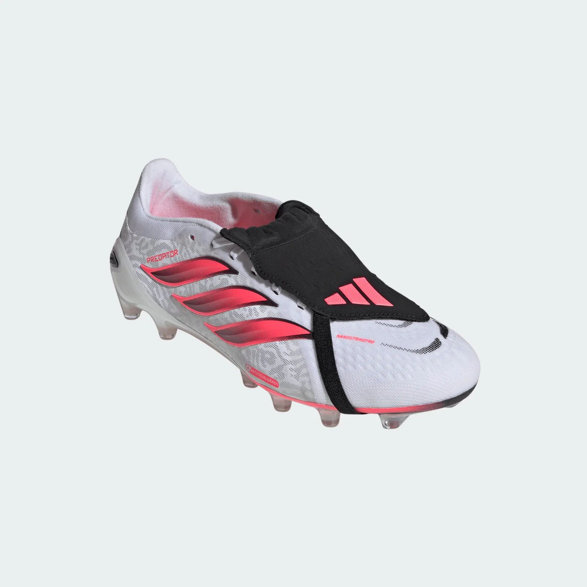 2026 New Arrival adidas Predator Pro Fold-Over Tongue Artificial Ground Men's Soccer Cleats - White/Solar Turbo/Black wholesalehk.shop
