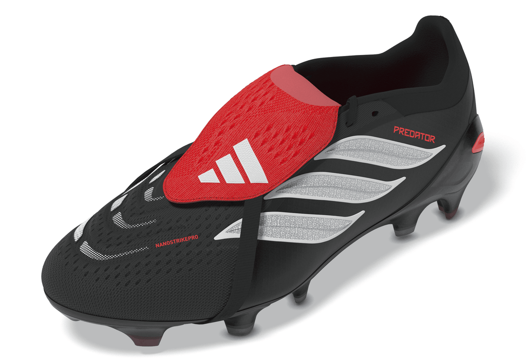 2026 New Arrival adidas Predator Pro Fold-Over Tongue FG Firm Groun Men´s Soccer Cleats - Black/White wholesalehk.shop