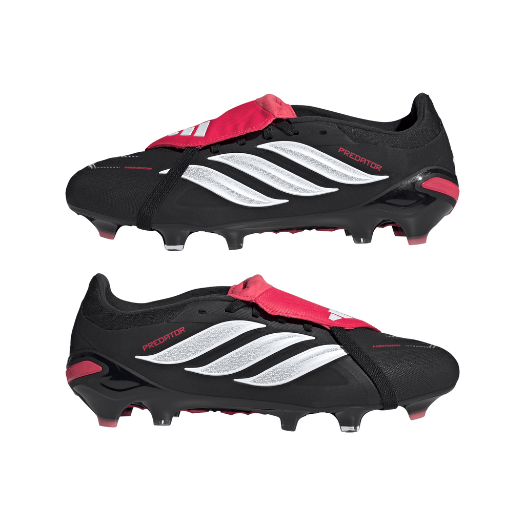 2026 New Arrival adidas Predator Pro Fold-Over Tongue FG Firm Groun Men´s Soccer Cleats - Black/White wholesalehk.shop