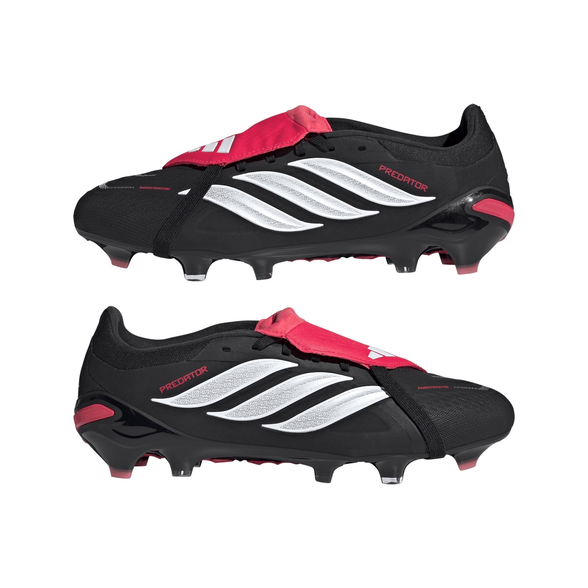 2026 New Arrival adidas Predator Pro Fold-Over Tongue FG Firm Groun Men´s Soccer Cleats - Black/White wholesalehk.shop