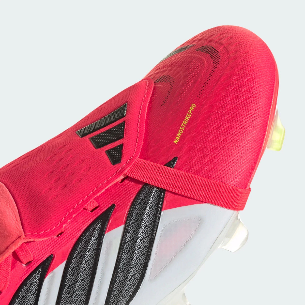 2026 New Arrival adidas Predator Pro Fold-Over Tongue FG Firm Ground Men's Soccer Cleats - Lucid Red/Black/White wholesalehk.shop