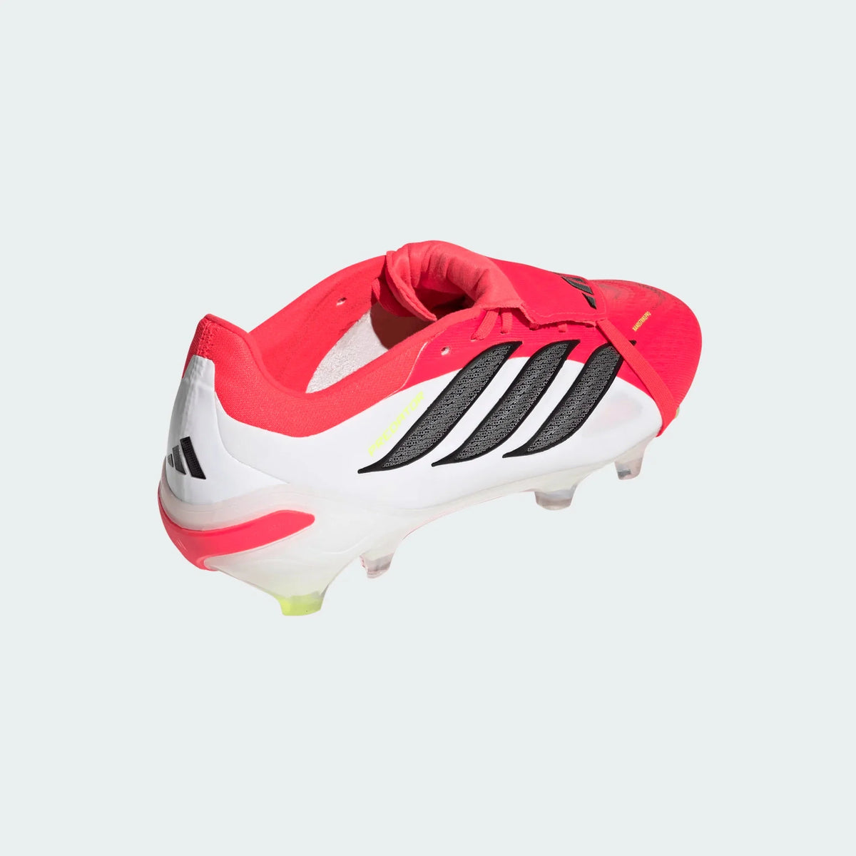 2026 New Arrival adidas Predator Pro Fold-Over Tongue FG Firm Ground Men's Soccer Cleats - Lucid Red/Black/White wholesalehk.shop