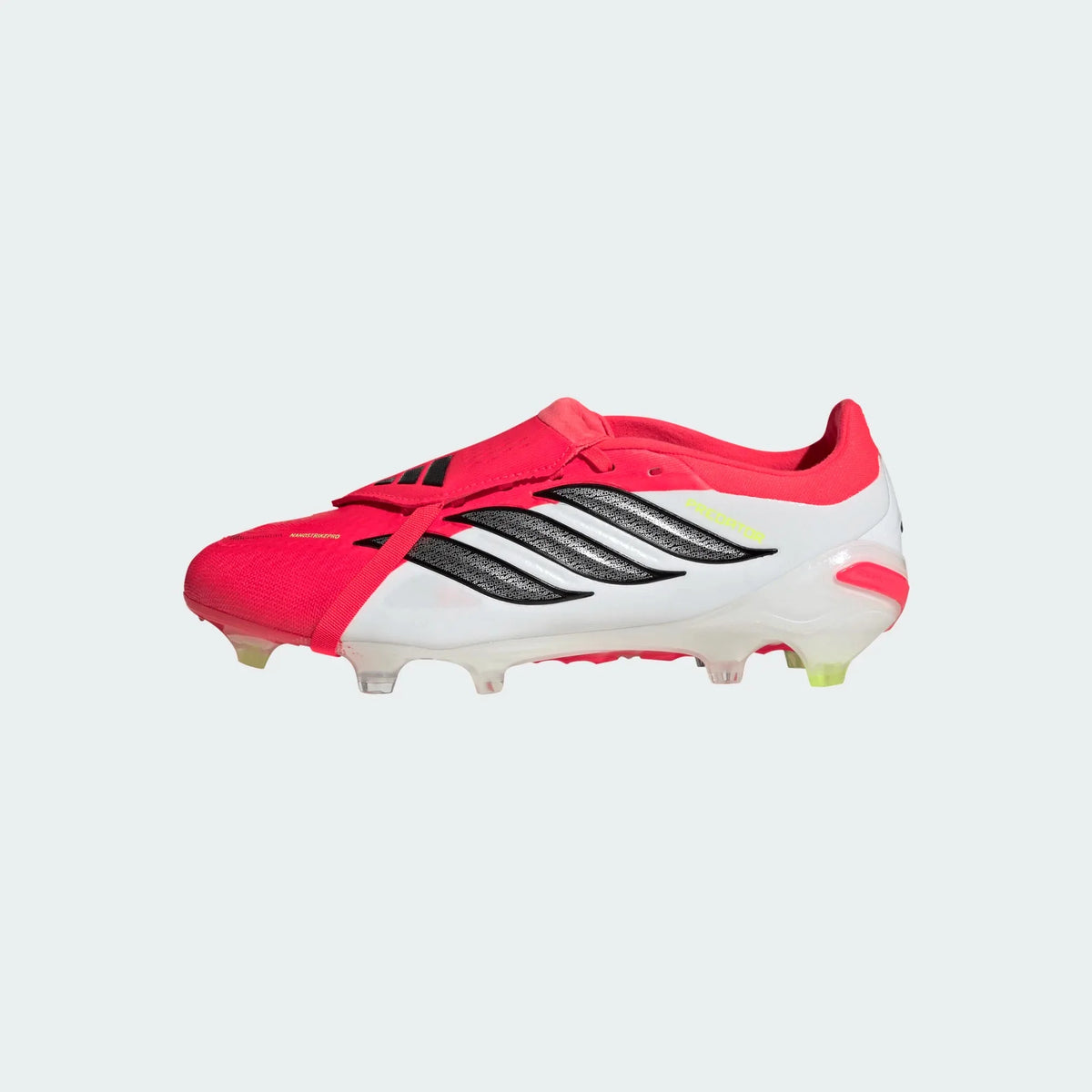 2026 New Arrival adidas Predator Pro Fold-Over Tongue FG Firm Ground Men's Soccer Cleats - Lucid Red/Black/White wholesalehk.shop