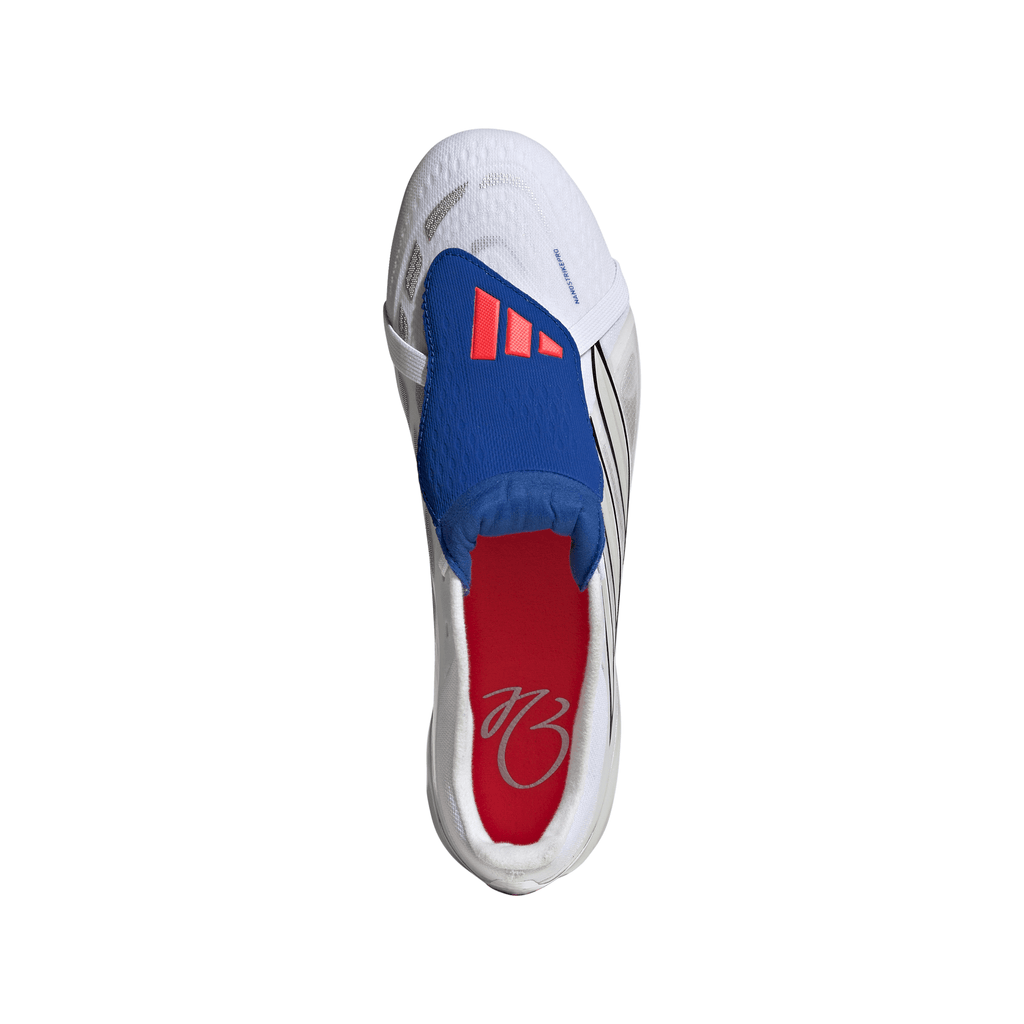 2026 New Arrival adidas Predator Pro Fold-Over Tongue FG Firm Ground Men's Soccer Cleats - White/Zero Metallic/Blue wholesalehk.shop