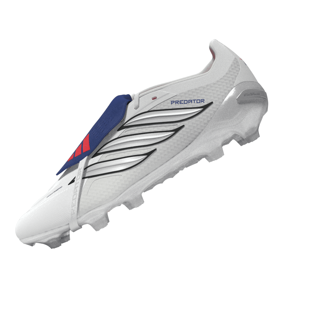 2026 New Arrival adidas Predator Pro Fold-Over Tongue FG Firm Ground Men's Soccer Cleats - White/Zero Metallic/Blue wholesalehk.shop