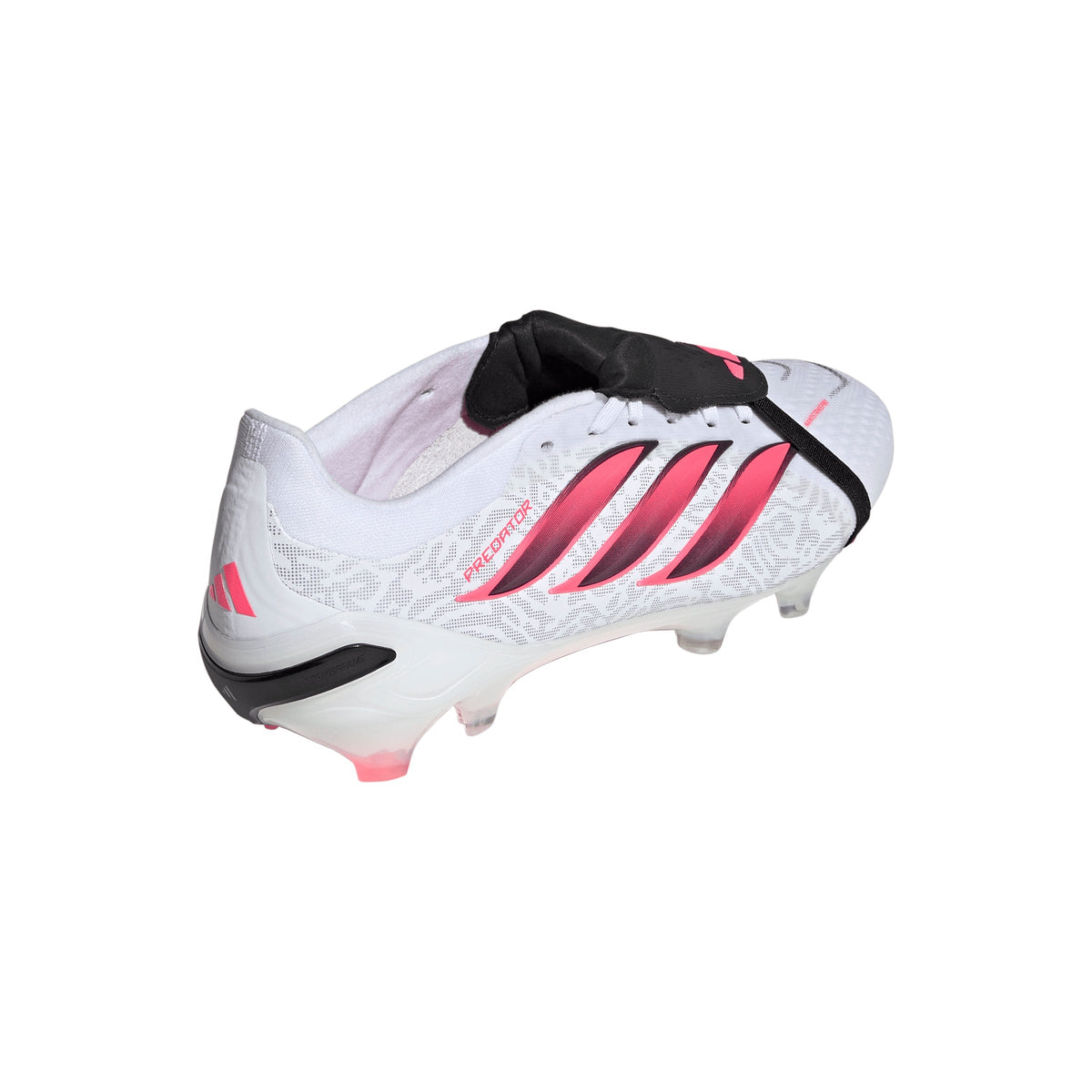 2026 New Arrival adidas Predator Pro Fold-Over Tongue Firm Ground Men's Soccer Cleats - White/Black wholesalehk.shop