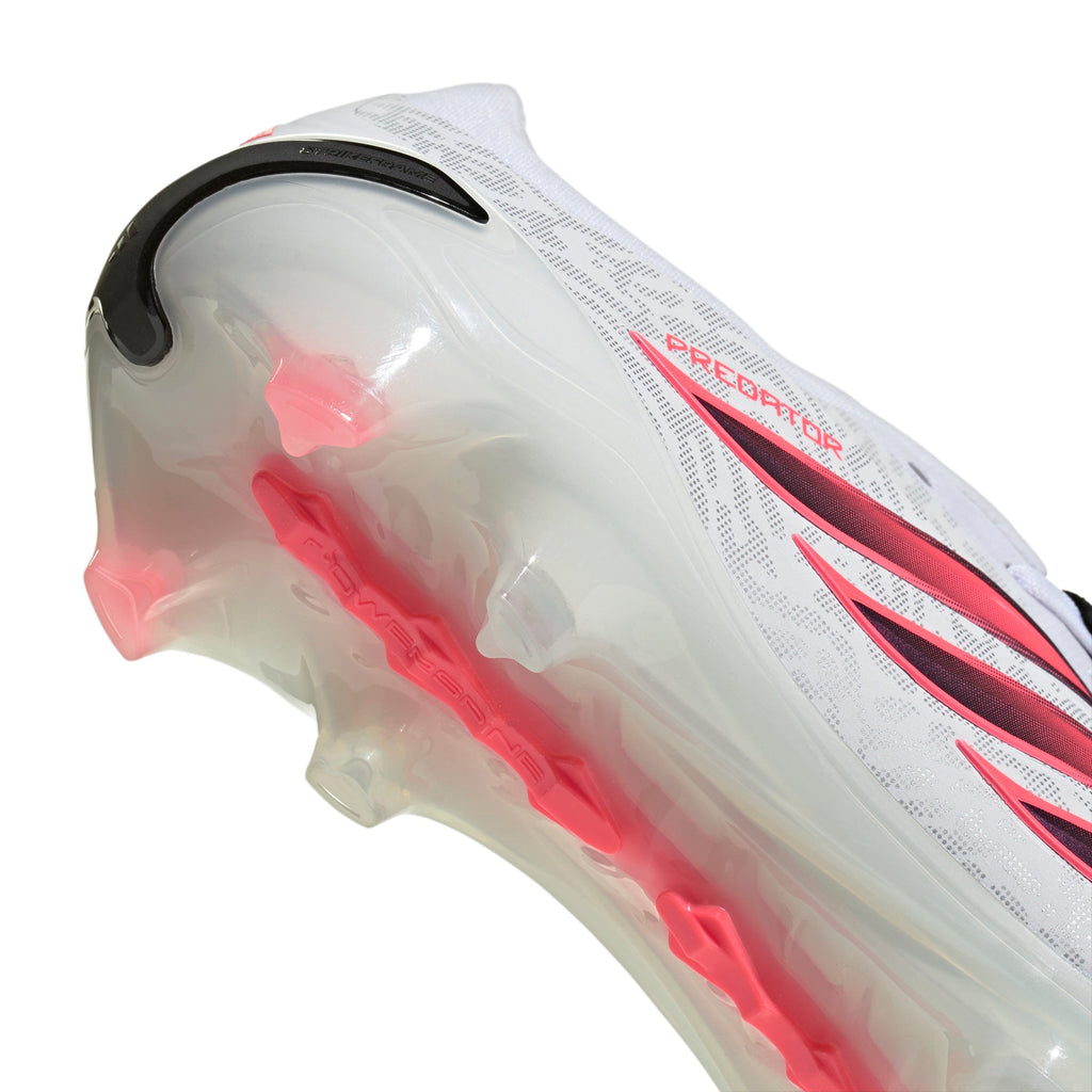 2026 New Arrival adidas Predator Pro Fold-Over Tongue Firm Ground Men's Soccer Cleats - White/Black wholesalehk.shop