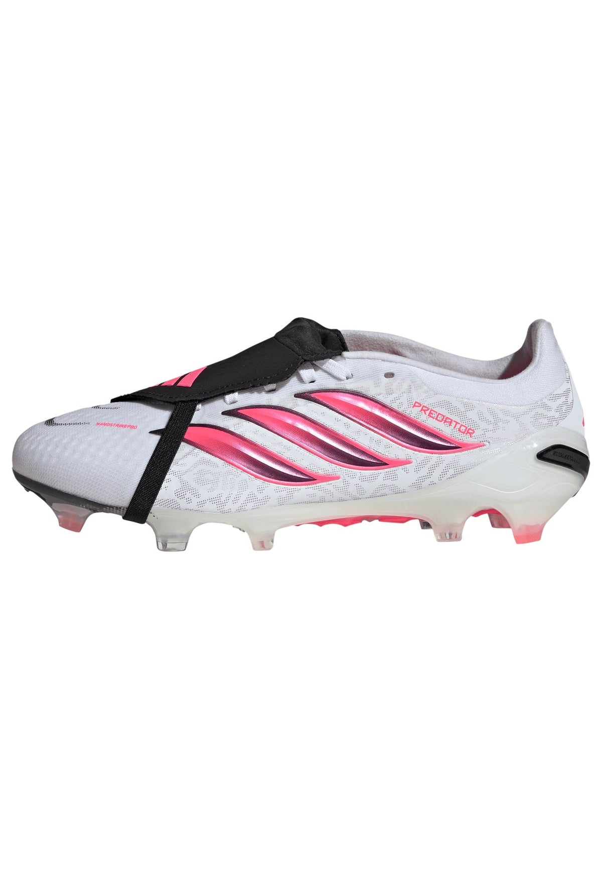 2026 New Arrival adidas Predator Pro Fold-Over Tongue Firm Ground Men's Soccer Cleats - White/Black wholesalehk.shop