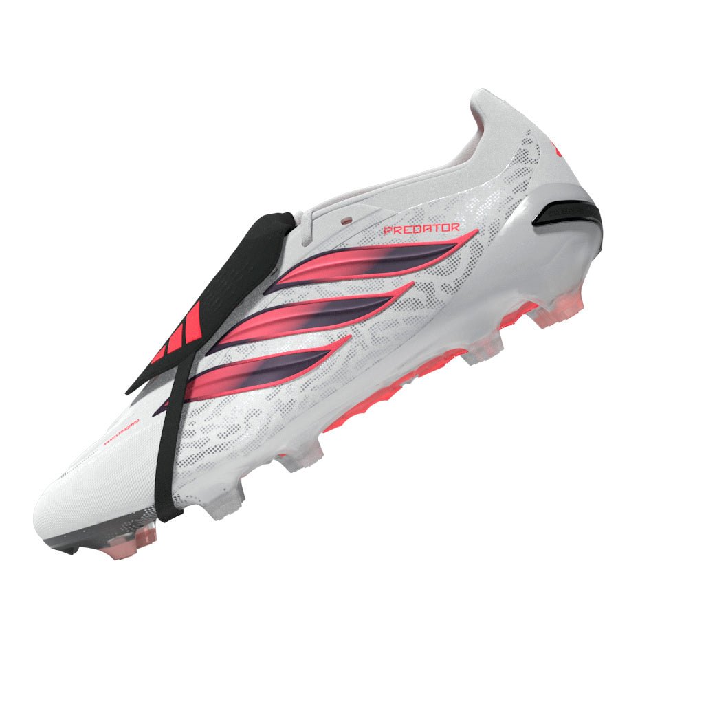 2026 New Arrival adidas Predator Pro Fold-Over Tongue Firm Ground Men's Soccer Cleats - White/Black wholesalehk.shop