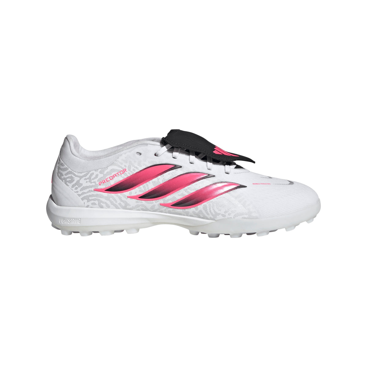 2026 New Arrival adidas Predator Pro Fold-Over Tongue Turf Men's Soccer Cleats - White/Black wholesalehk.shop