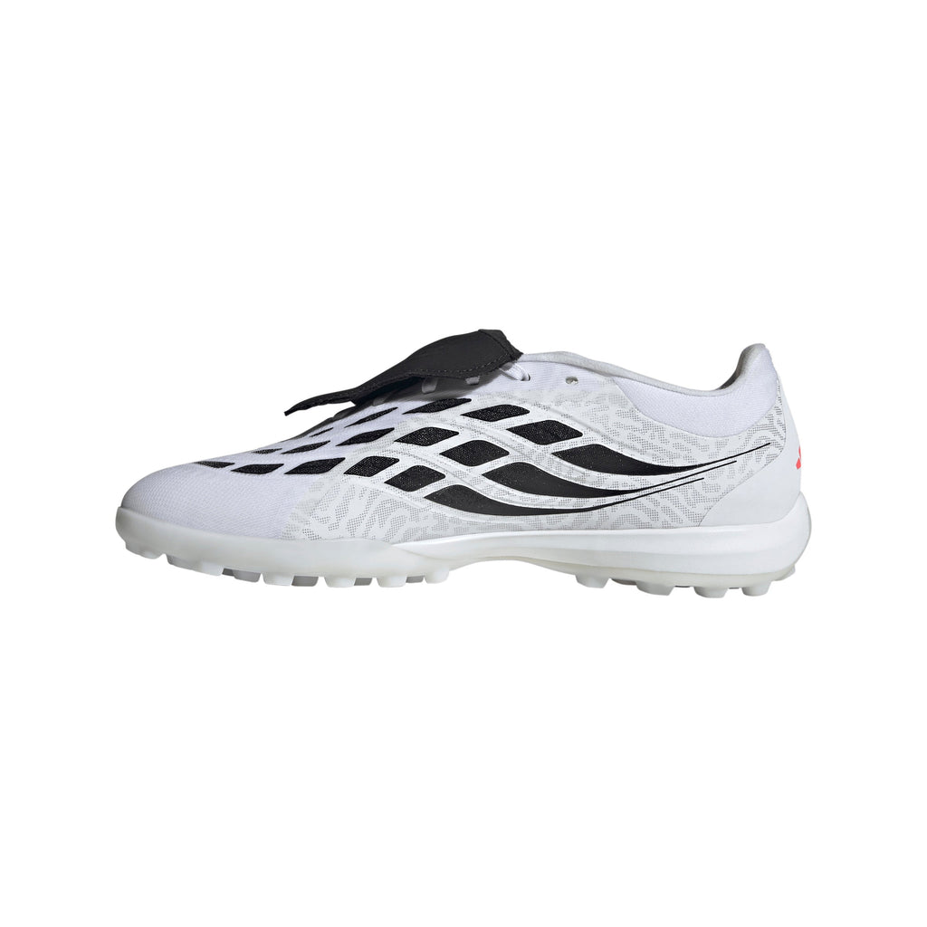 2026 New Arrival adidas Predator Pro Fold-Over Tongue Turf Men's Soccer Cleats - White/Black wholesalehk.shop