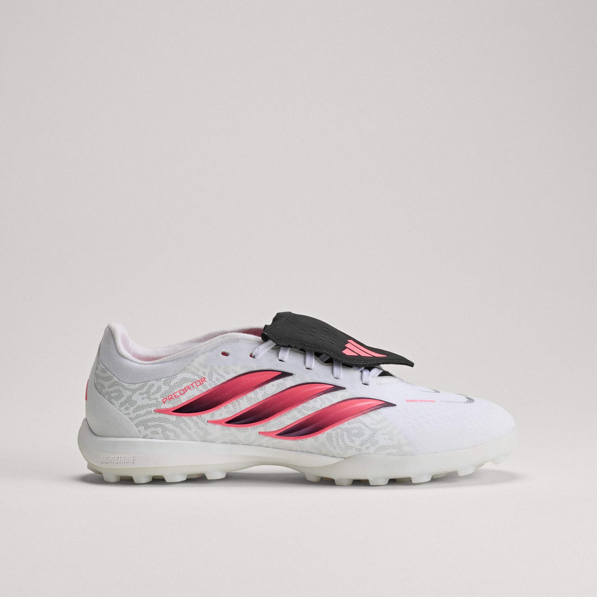 2026 New Arrival adidas Predator Pro Fold-Over Tongue Turf Men's Soccer Cleats - White/Black wholesalehk.shop