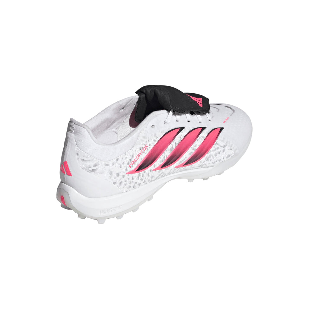 2026 New Arrival adidas Predator Pro Fold-Over Tongue Turf Men's Soccer Cleats - White/Black wholesalehk.shop