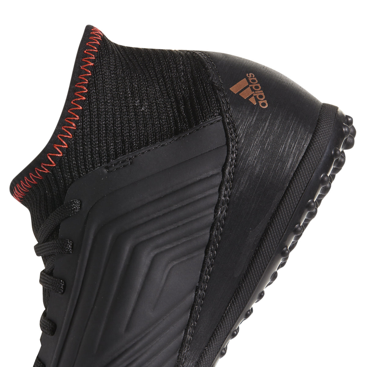 2026 New Arrival adidas Predator Tango 18.3 TF Turf Youth Soccer Cleats - Black/White/Solar Red wholesalehk.shop