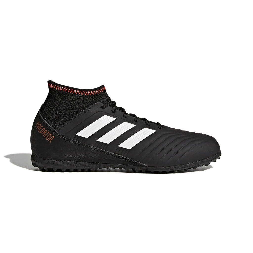 2026 New Arrival adidas Predator Tango 18.3 TF Turf Youth Soccer Cleats - Black/White/Solar Red wholesalehk.shop