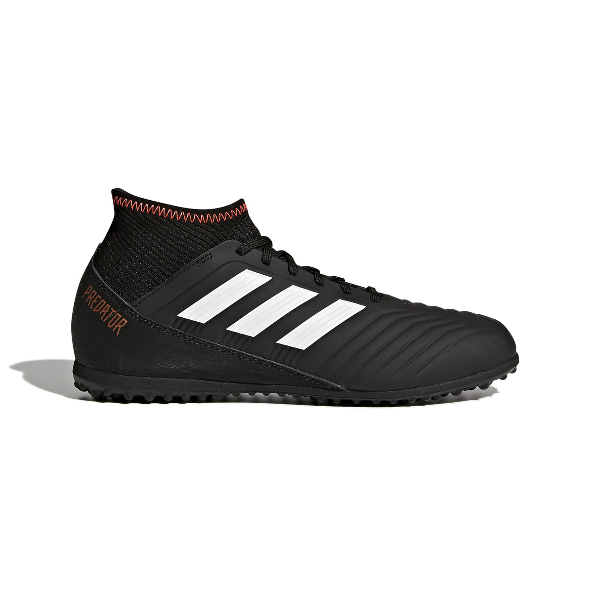 2026 New Arrival adidas Predator Tango 18.3 TF Turf Youth Soccer Cleats - Black/White/Solar Red wholesalehk.shop