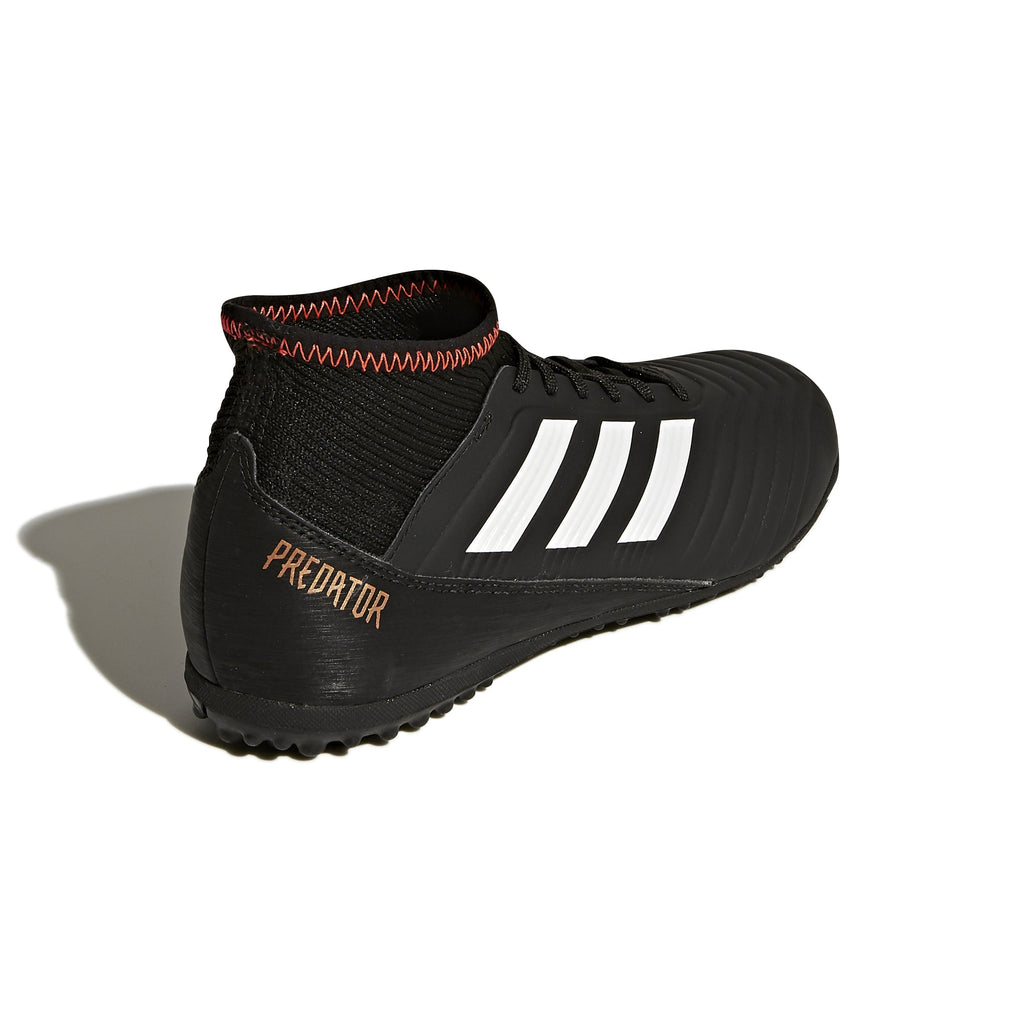 2026 New Arrival adidas Predator Tango 18.3 TF Turf Youth Soccer Cleats - Black/White/Solar Red wholesalehk.shop