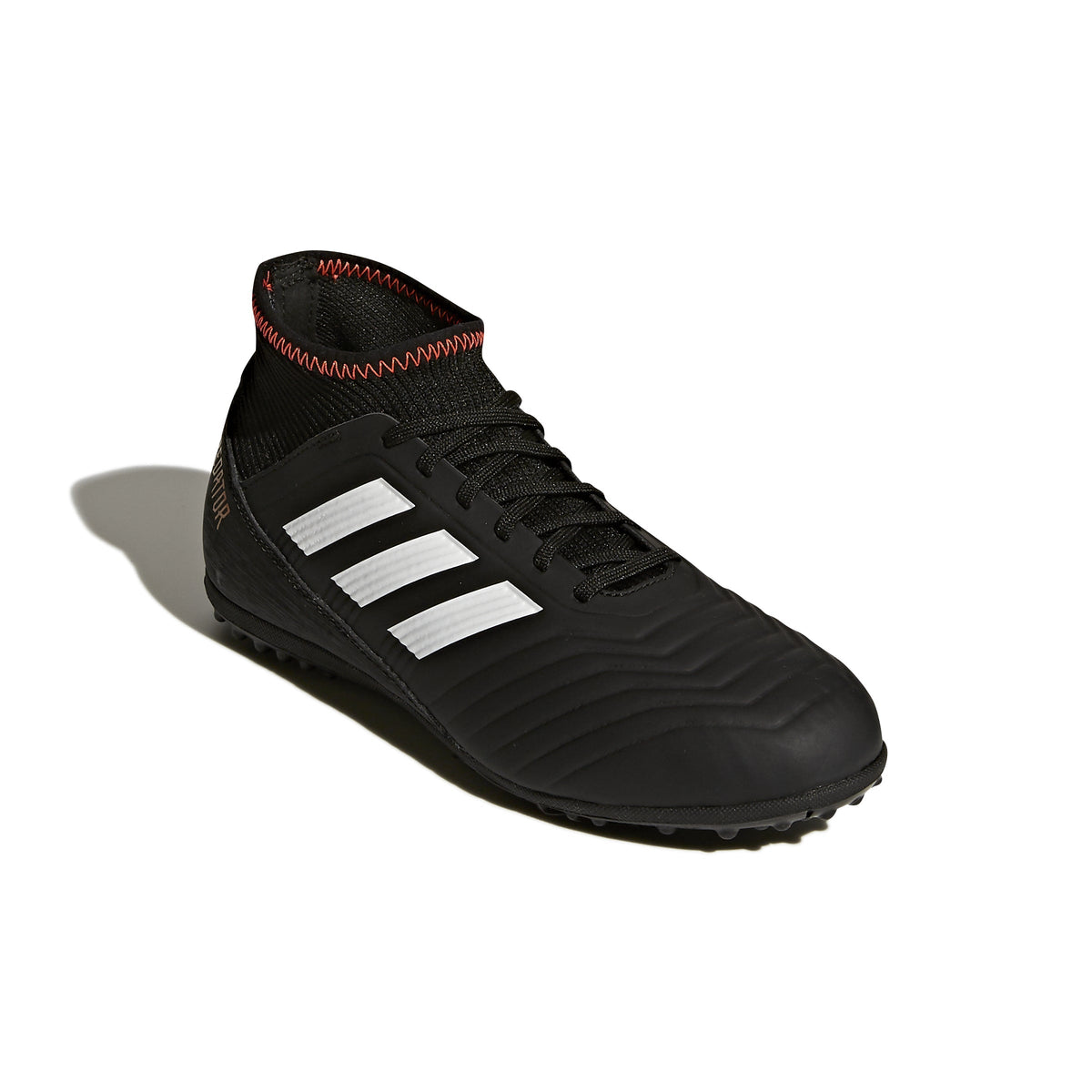 2026 New Arrival adidas Predator Tango 18.3 TF Turf Youth Soccer Cleats - Black/White/Solar Red wholesalehk.shop