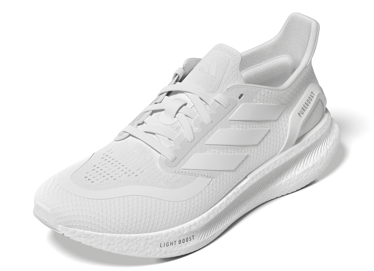 2026 New Arrival adidas Pureboost 5 Women's Running Shoes - White wholesalehk.shop