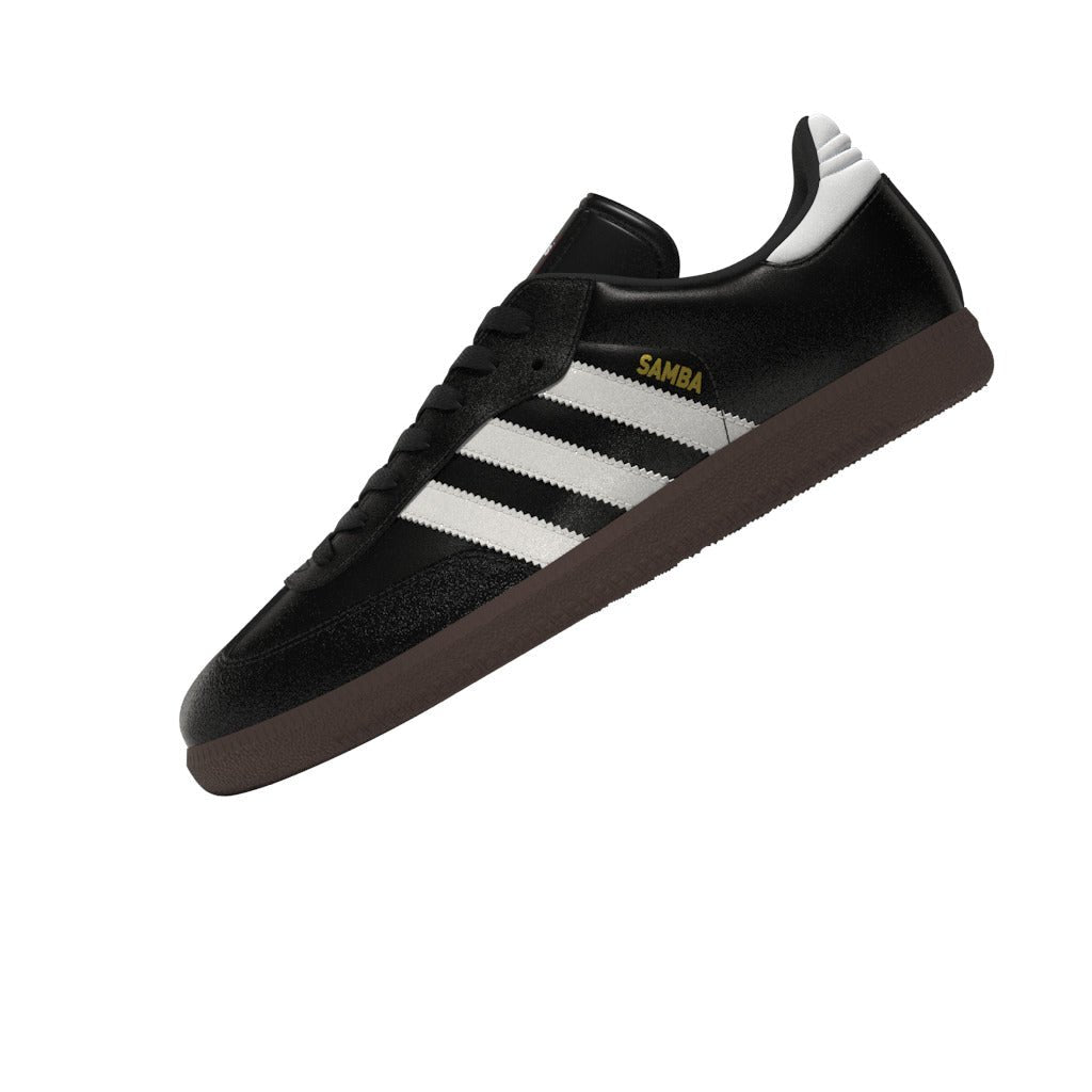 2026 New Arrival adidas Samba Leather Indoor Shoes Black wholesalehk.shop