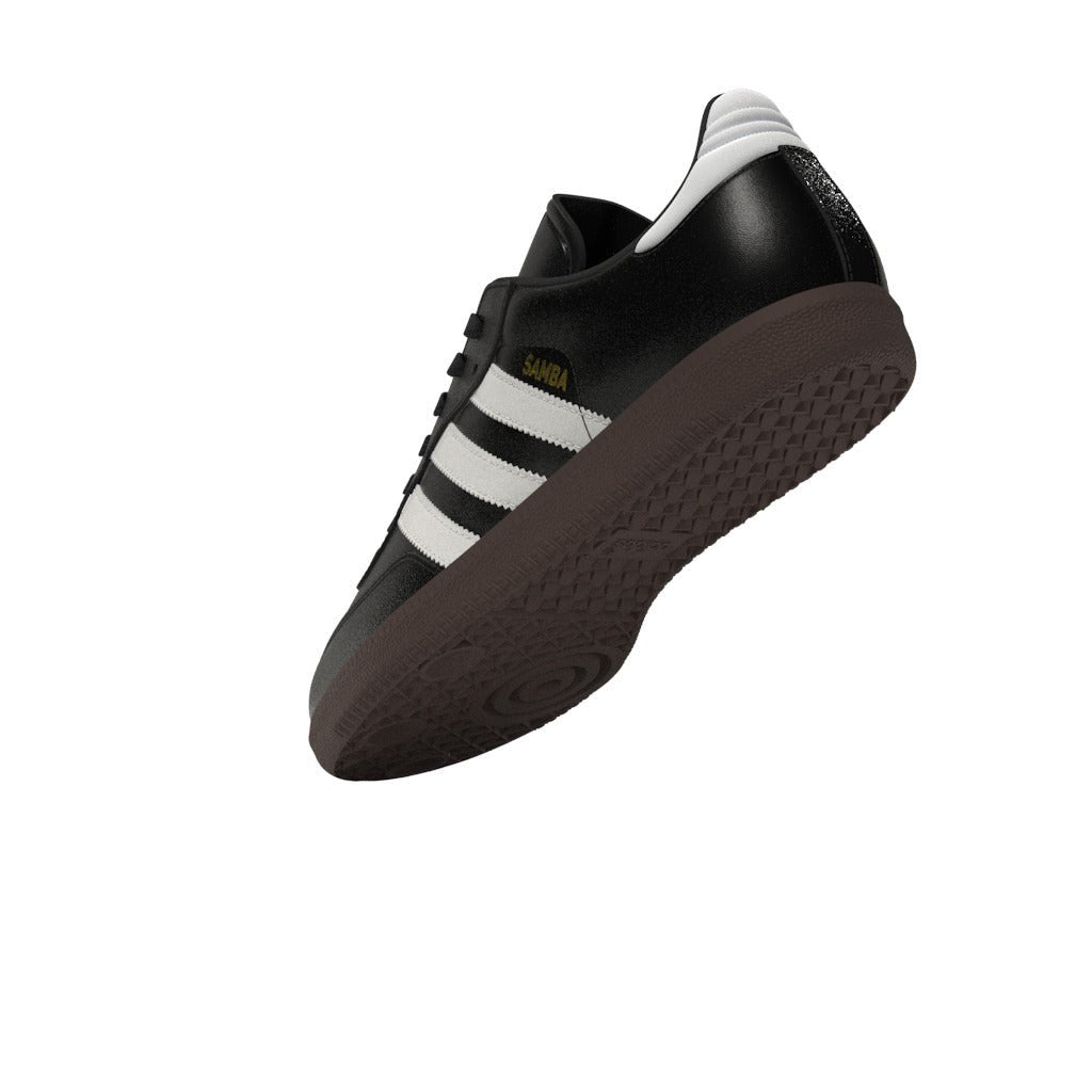 2026 New Arrival adidas Samba Leather Indoor Shoes Black wholesalehk.shop