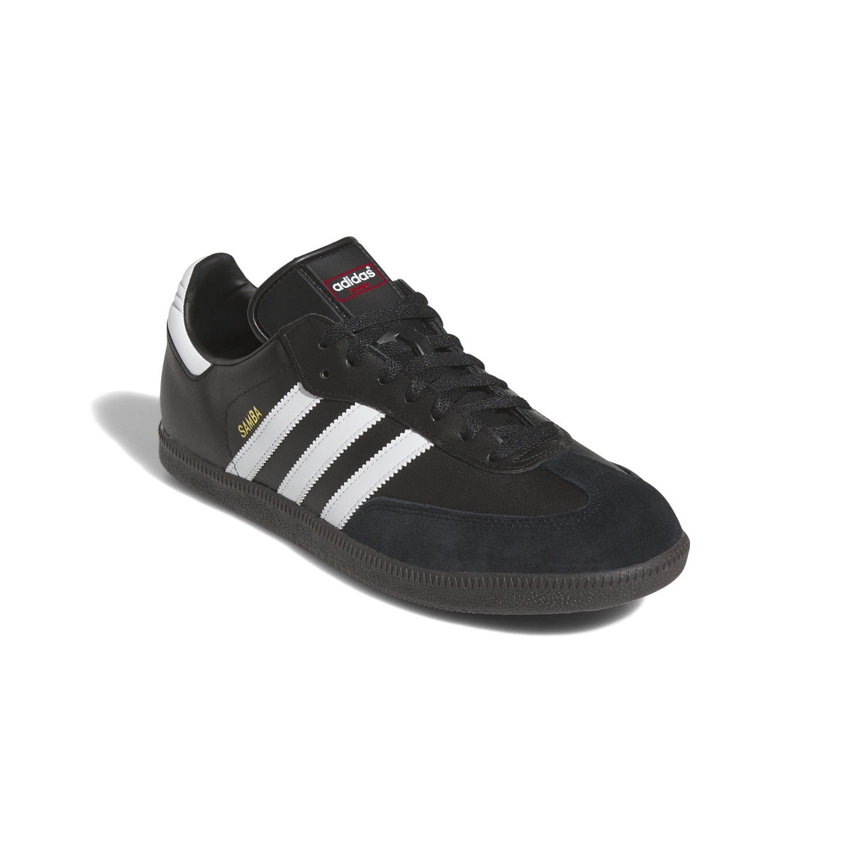 2026 New Arrival adidas Samba Leather Indoor Shoes Black wholesalehk.shop