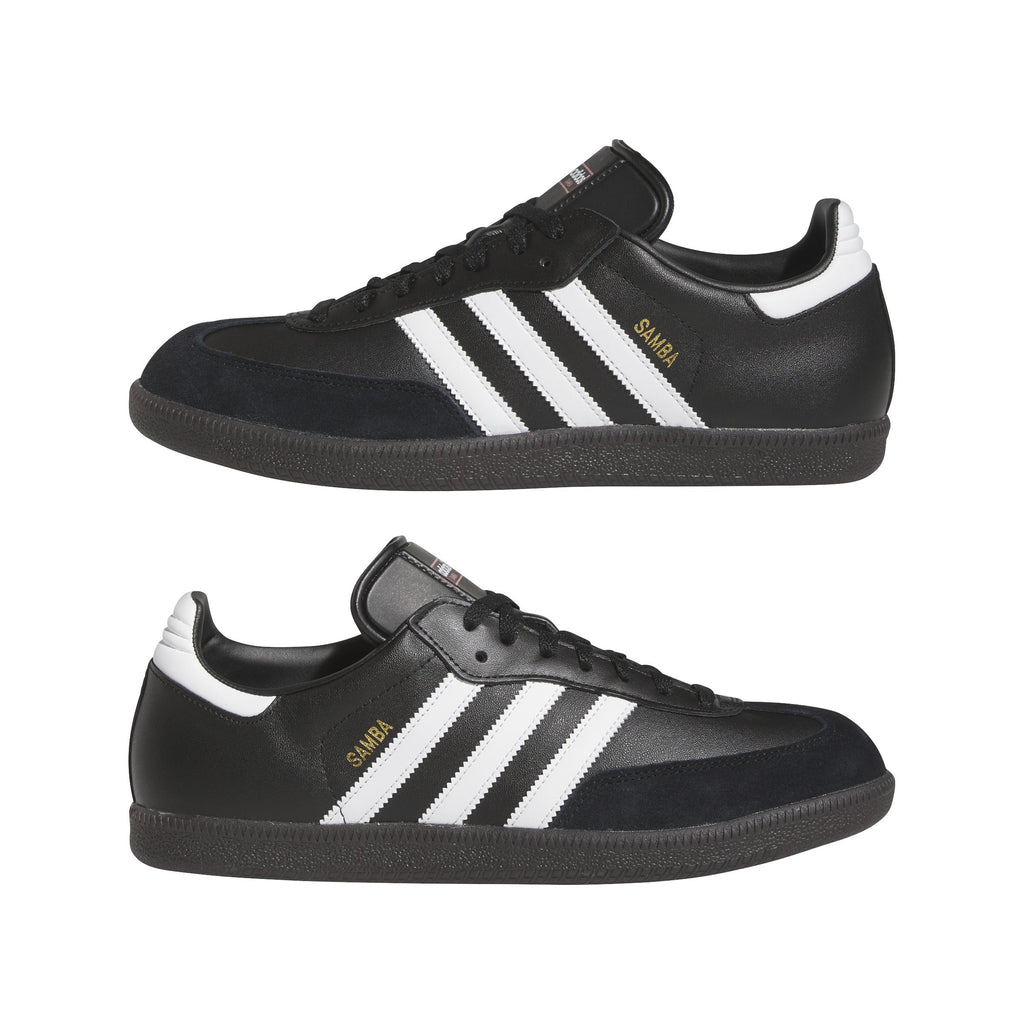2026 New Arrival adidas Samba Leather Indoor Shoes Black wholesalehk.shop