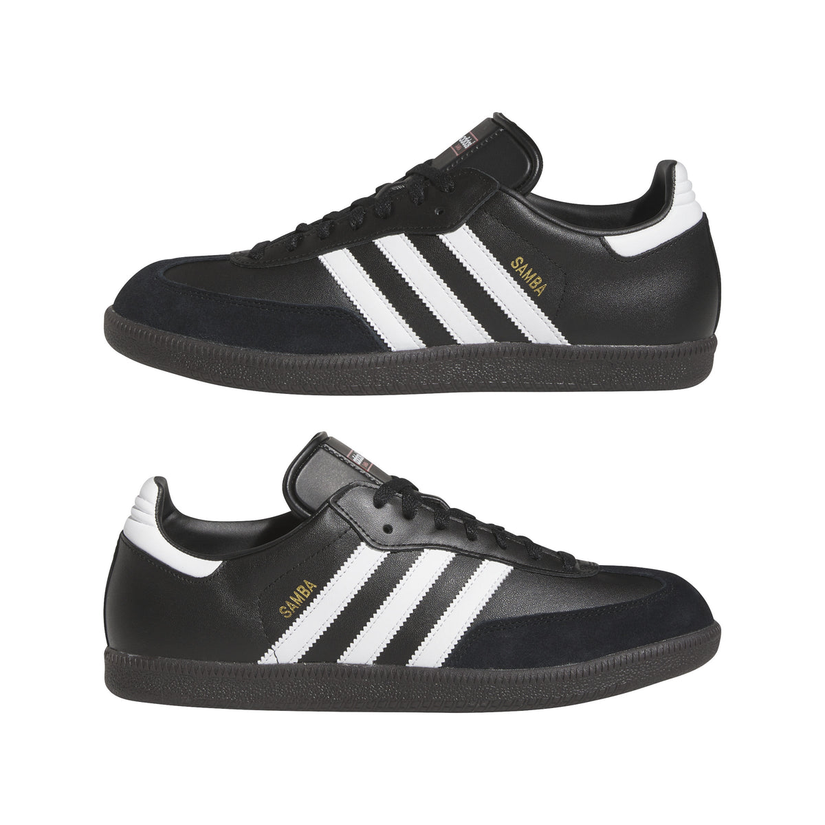 2026 New Arrival adidas Samba Leather Indoor Shoes Black wholesalehk.shop