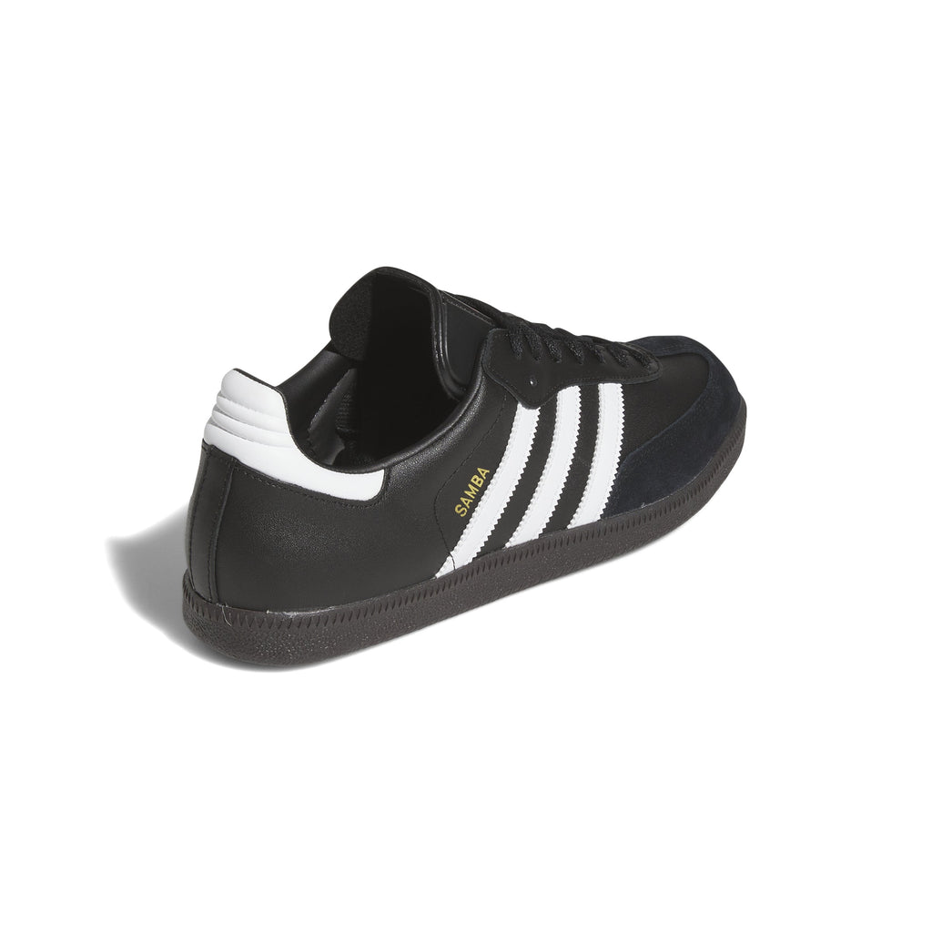 2026 New Arrival adidas Samba Leather Indoor Shoes Black wholesalehk.shop