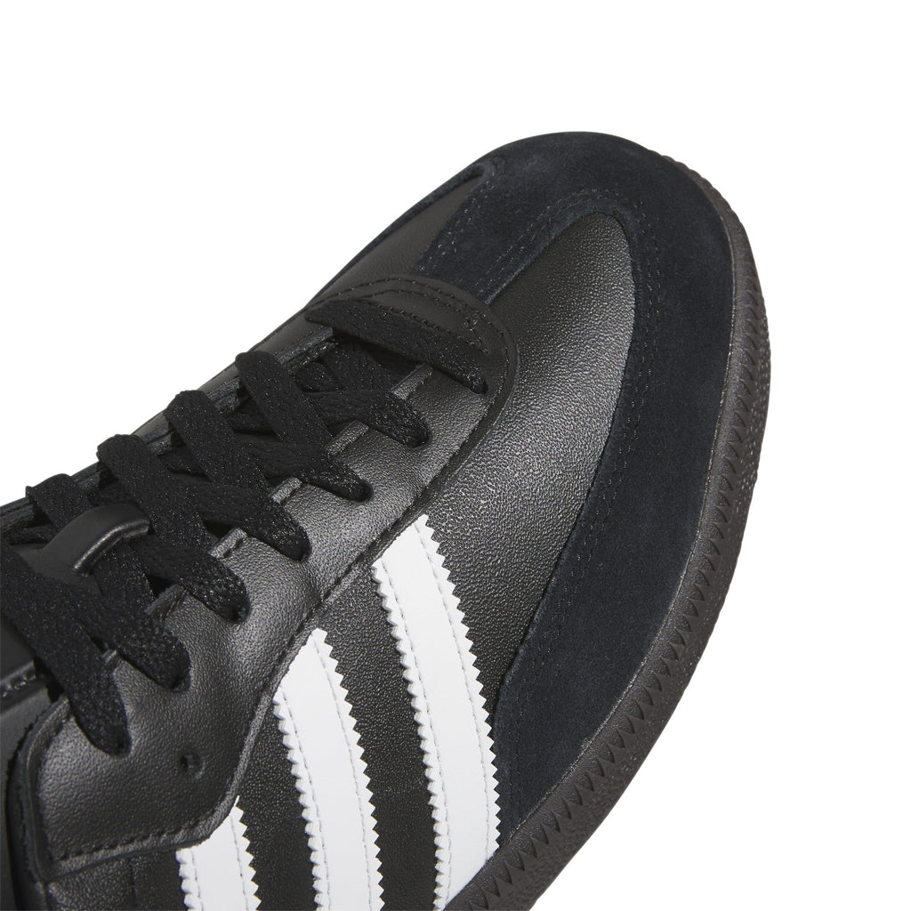 2026 New Arrival adidas Samba Leather Indoor Shoes Black wholesalehk.shop