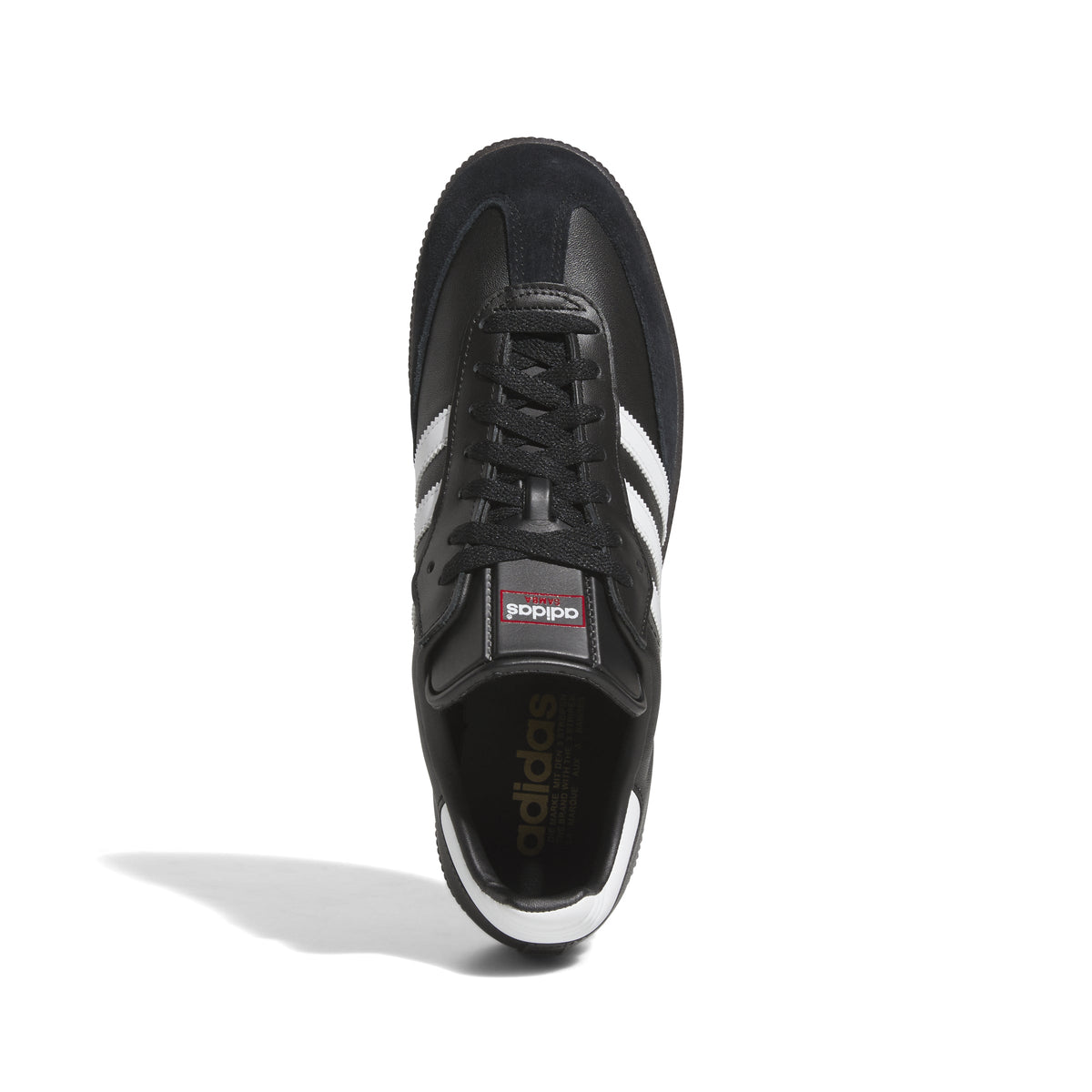 2026 New Arrival adidas Samba Leather Indoor Shoes Black wholesalehk.shop