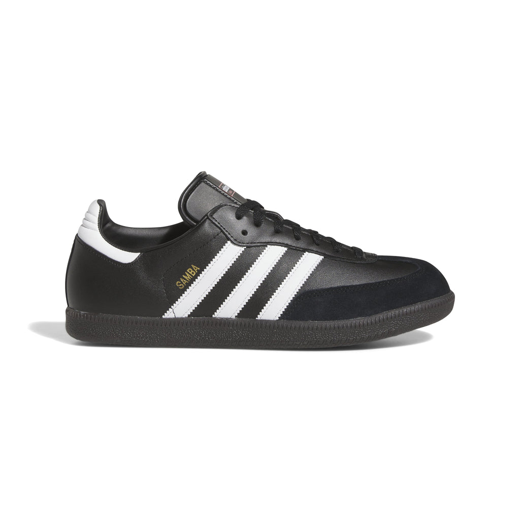 2026 New Arrival adidas Samba Leather Indoor Shoes Black wholesalehk.shop