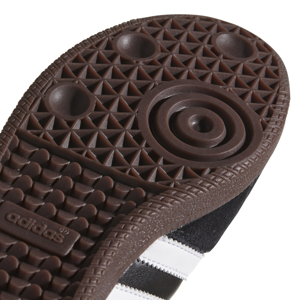 2026 New Arrival adidas Samba Leather Indoor Shoes Black wholesalehk.shop