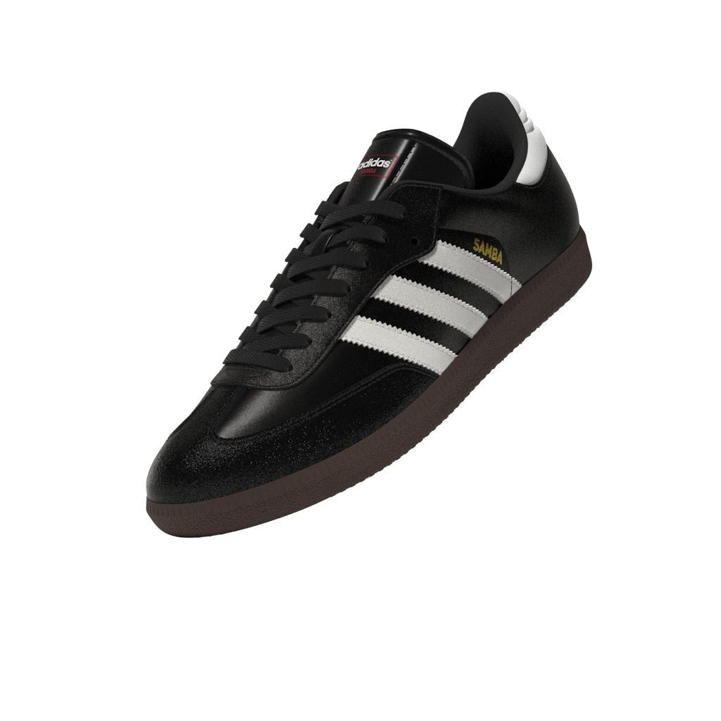 2026 New Arrival adidas Samba Leather Indoor Shoes Black wholesalehk.shop