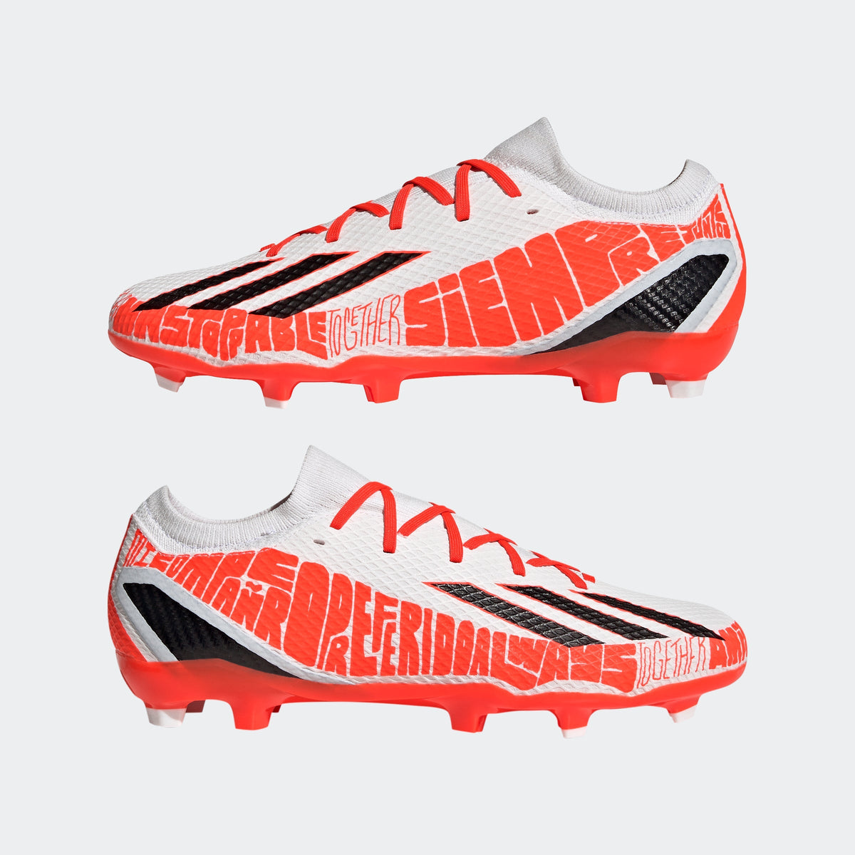 2026 New Arrival adidas Speedportal Messi 3 FG Firm Ground Soccer Cleats White/Black/Red wholesalehk.shop