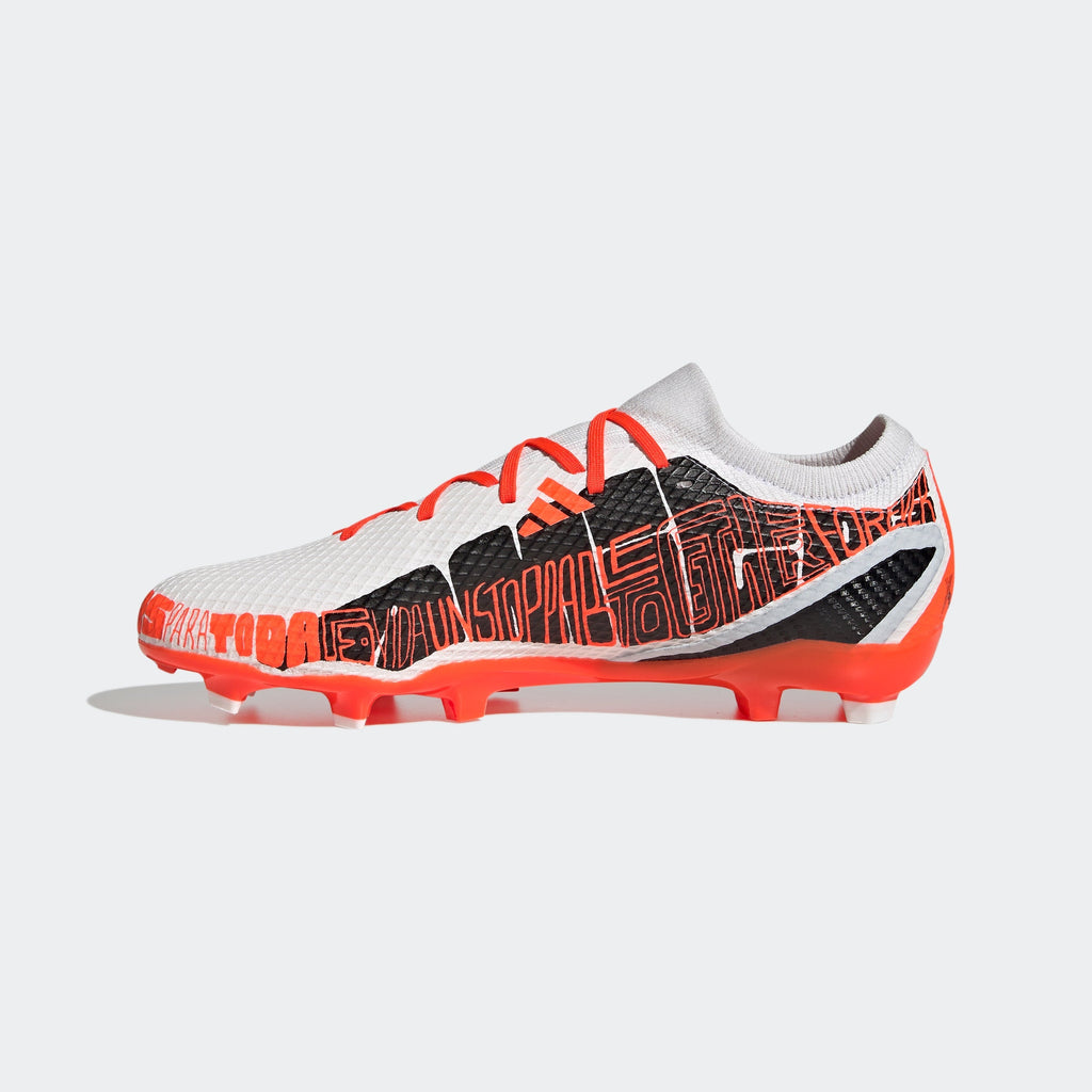 2026 New Arrival adidas Speedportal Messi 3 FG Firm Ground Soccer Cleats White/Black/Red wholesalehk.shop